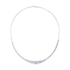 Gold Row Baguette Neckband