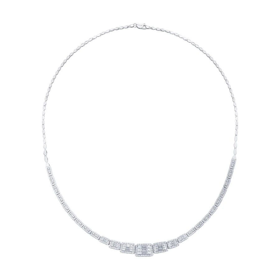 Gold Row Baguette Neckband