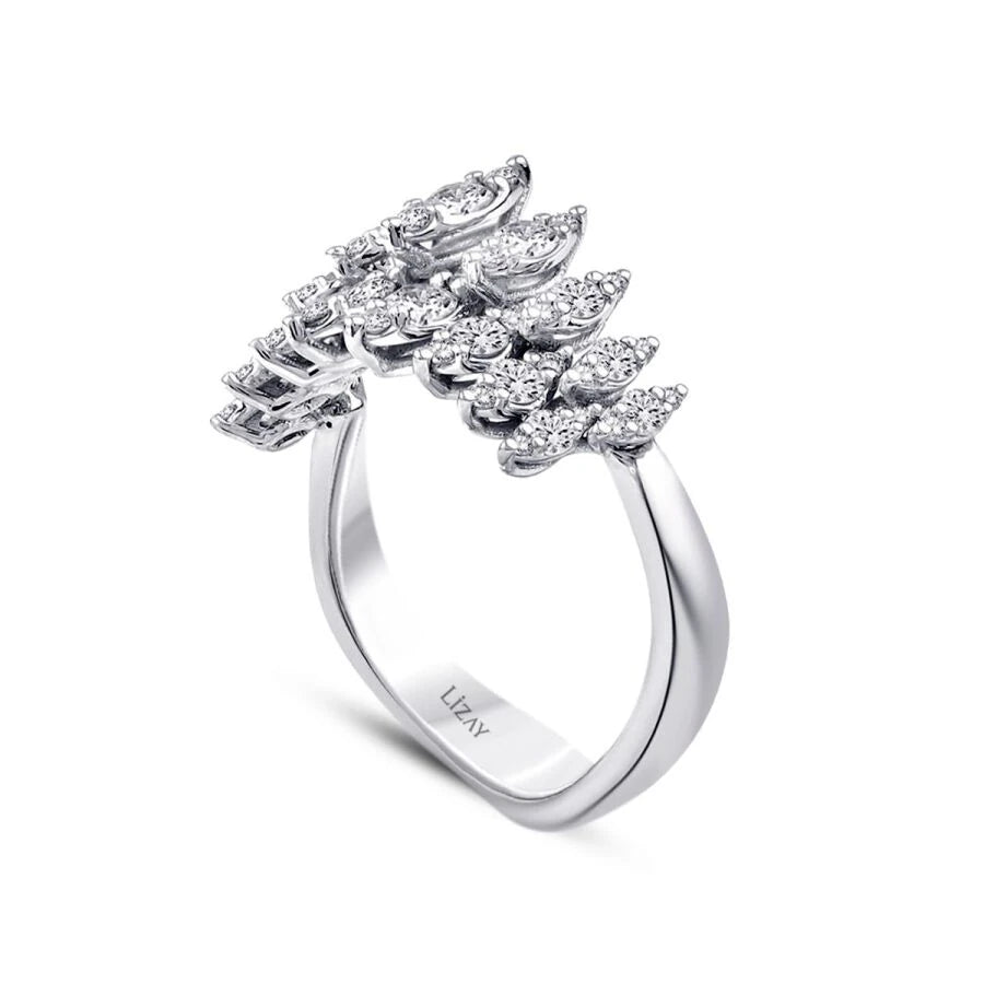 0.93 Carat Diamond Aurora Ring