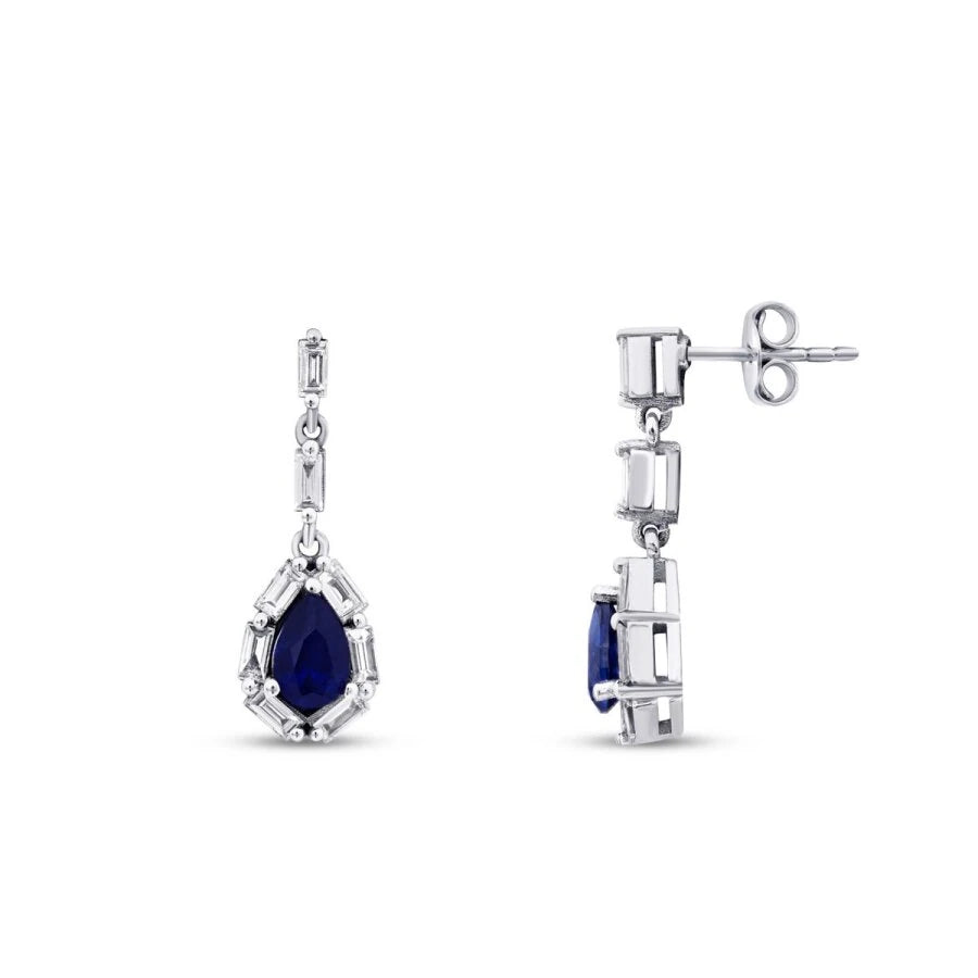 3.00 Carat Diamond Sapphire Set