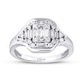 0.40 Carat Diamond Baguette Ring