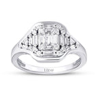 0.40 Carat Diamond Baguette Ring