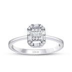 0.61 Carat Diamond Baguette Set