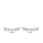0.99 Carat Diamond Baguette Earrings