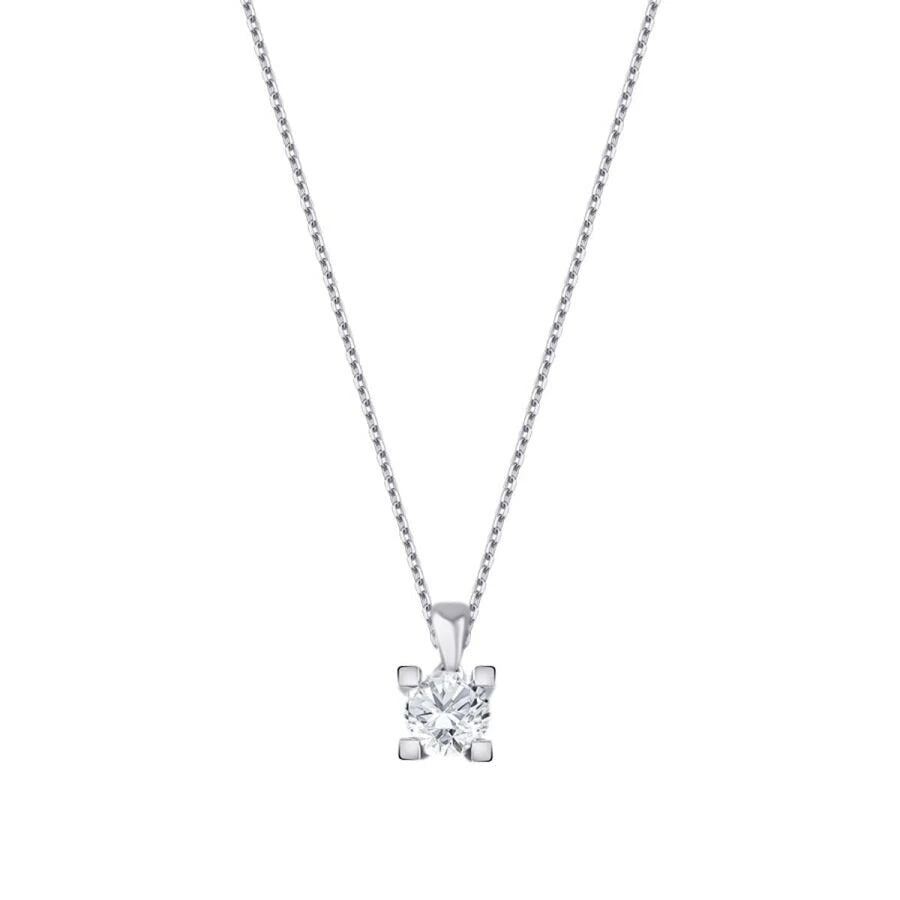 0.70 Carat Diamond Solitaire Necklace