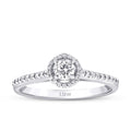 0.41 Carat Diamond Round Solitaire Engagement Ring