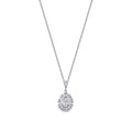0.37 Carat Diamond Baguette Necklace