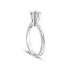 0.30 Carat Diamond Round Solitaire Engagement Ring