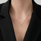 0.51 Carat Diamond Clover Set