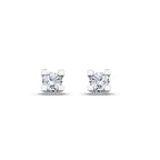 0.30 Carat Diamond Solitaire Earrings