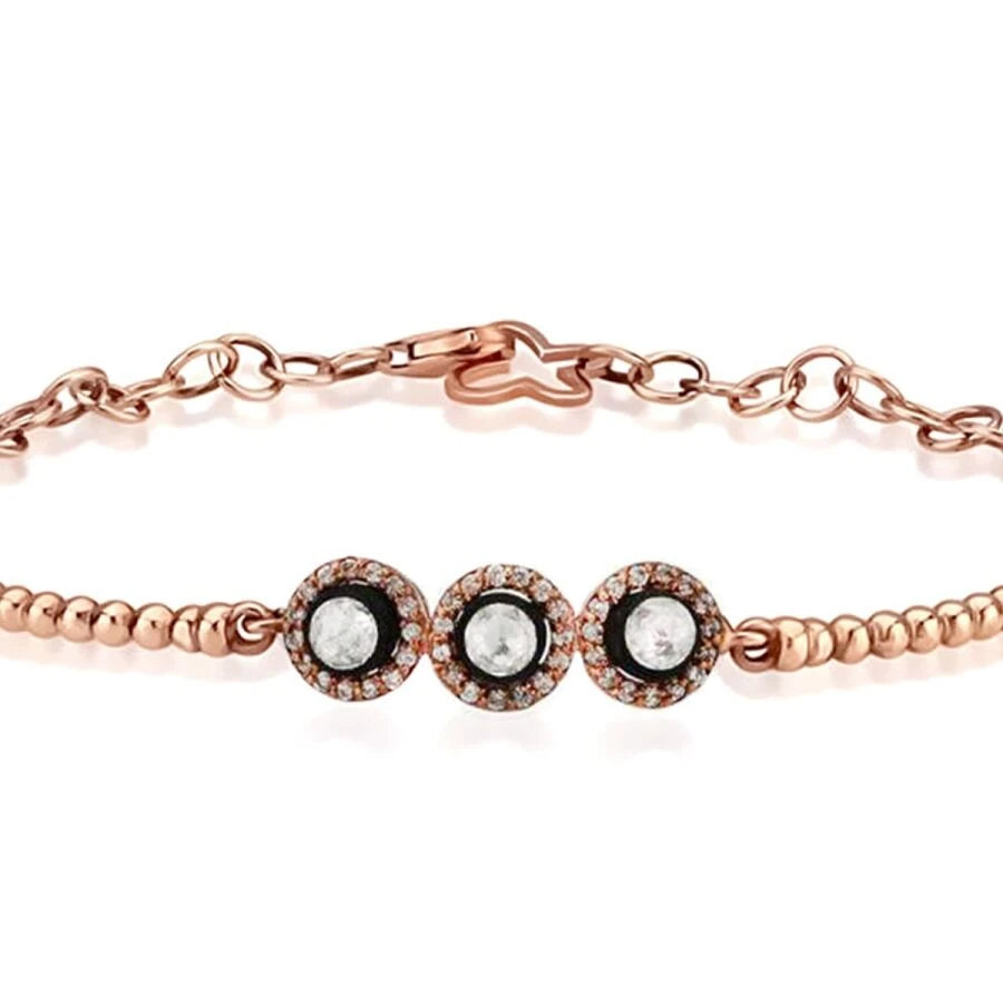 0.37 Carat Diamond Tria Bangle