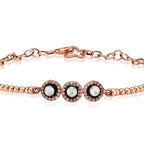 0.37 Carat Diamond Tria Bangle