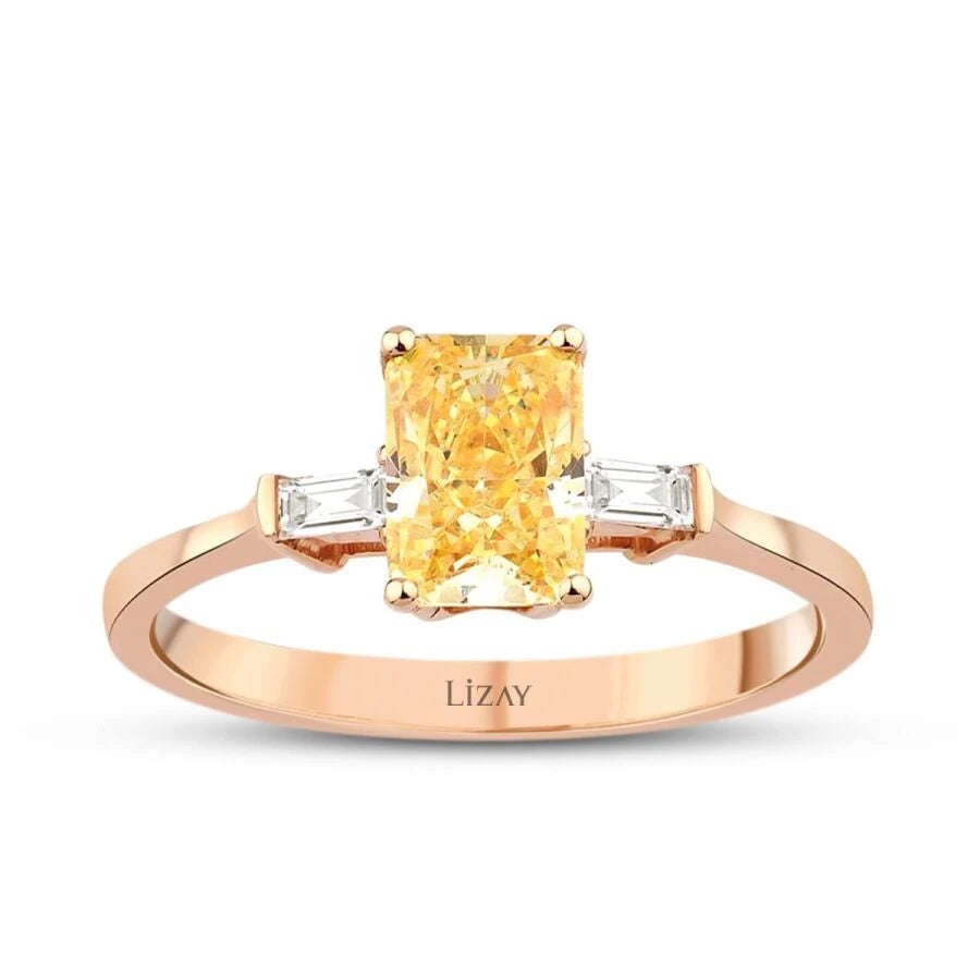 3.51 Carat Diamond Fancy Ring