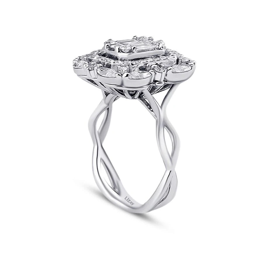 1.44 Carat Diamond Baguette Ring