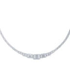 Gold Row Baguette Neckband