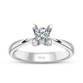 0.25 Carat Diamond Round Solitaire Engagement Ring