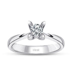 0.25 Carat Diamond Round Solitaire Engagement Ring