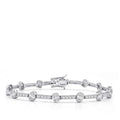 2.14 Carat Diamond Baguette Bracelet