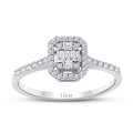 0.35 Carat Diamond Baguette Ring