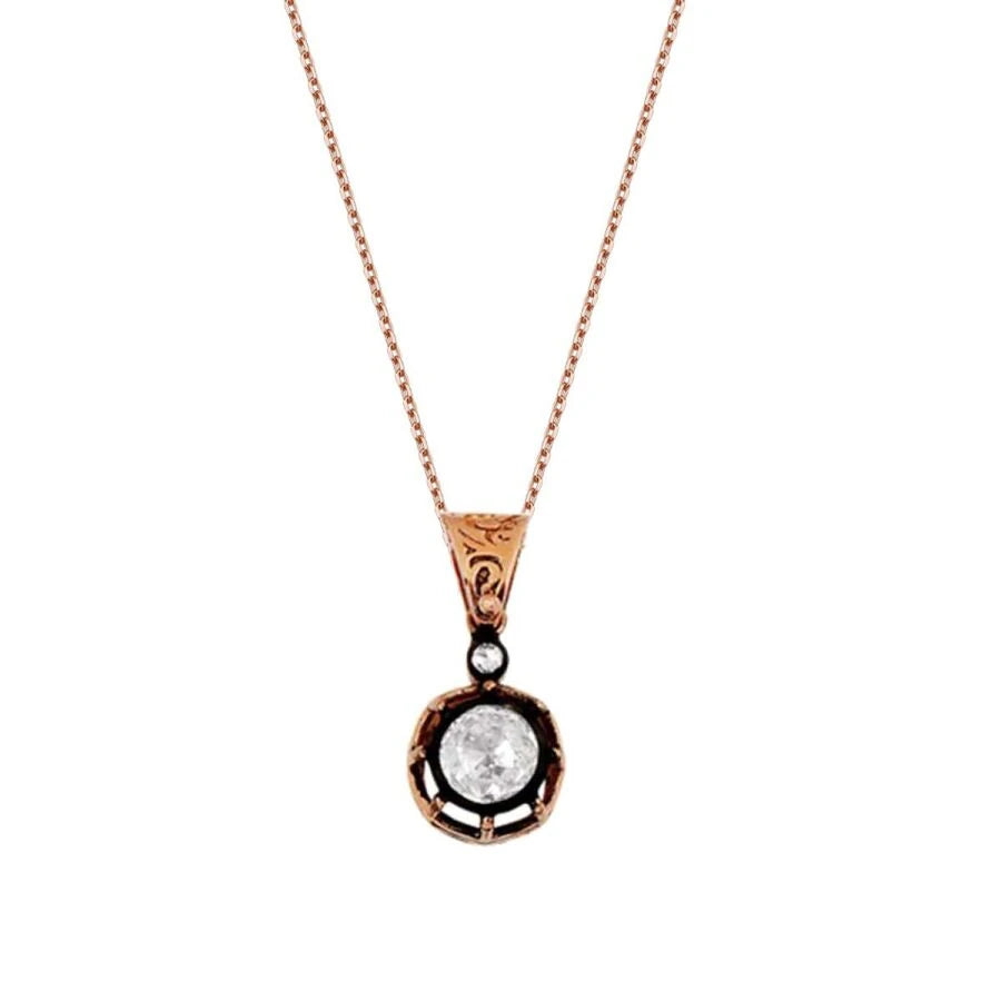 0.43 carat Diamond Solitaire Necklace