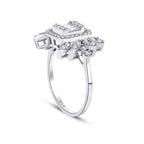0.58 Carat Diamond Baguette Ring
