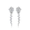 Gold Zigzag Drop Earrings