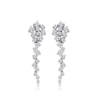 Gold Zigzag Drop Earrings