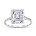 0.35 Carat Diamond Baguette Ring
