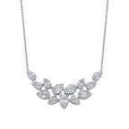 0.65 Carat Diamond Baguette Necklace
