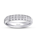 Classic Gold Pave Wedding Band