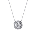 0.48 Carat Diamond Baguette Necklace