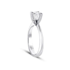 0.20 Carat Diamond Round Solitaire Engagement Ring