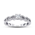 0.43 Carat Diamond Solitaire Engagement Infinity Ring
