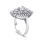 1.62 Carat Diamond Baguette Ring