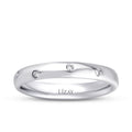 0.08 Carat Diamond Wedding Band