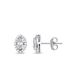 0.21 Carat Diamond Pear Baguette Set