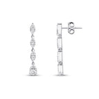 0.57 Carat Diamond Trend Earrings