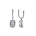 0.57 Carat Diamond Trend Earrings