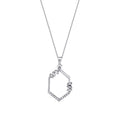 0.31 Carat Diamond Baguette Necklace