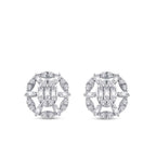 0.46 Carat Diamond Baguette Earrings