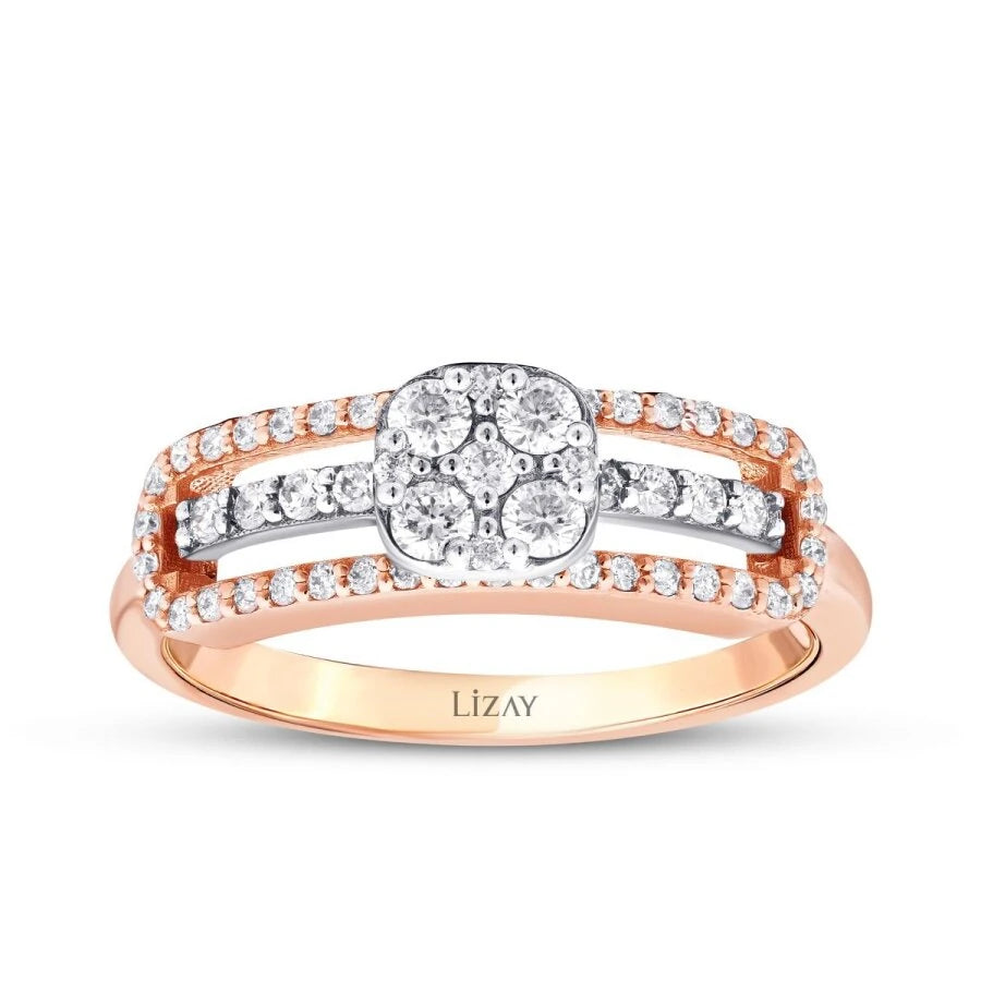 0.46 Carat Diamond Trend Ring