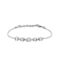 0.60 Carat Diamond Baguette Bangle
