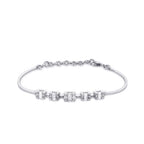0.60 Carat Diamond Baguette Bangle
