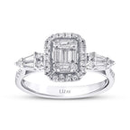 0.43 Carat Diamond Baguette Ring
