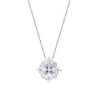 0.83 Carat Diamond Baguette Necklace