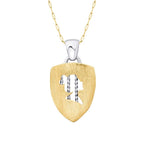 Gold Double-Sided Cage Necklace
