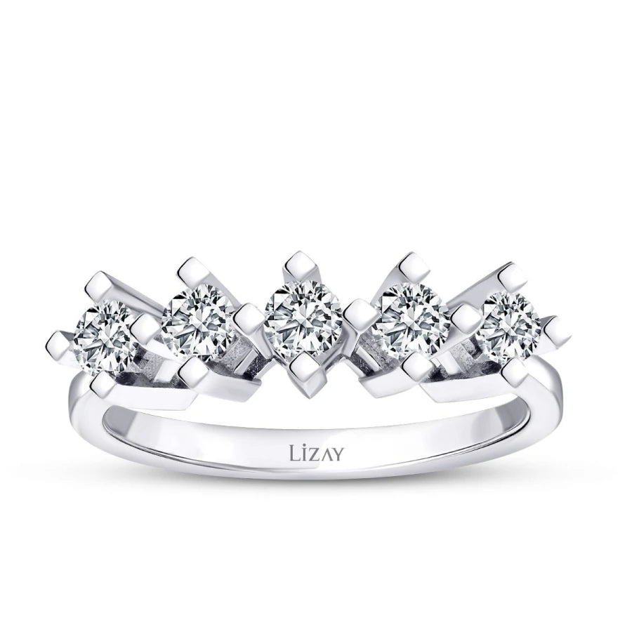 0.55 Carat Diamond Five-Stone Ring