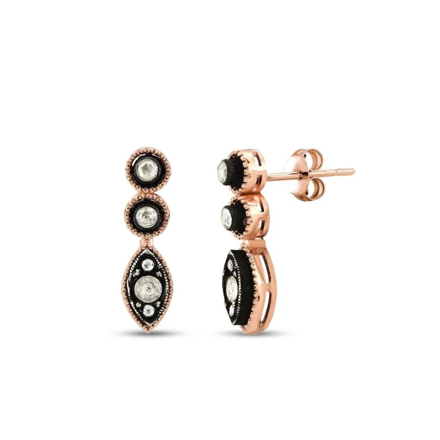 0.18 Carat Diamond Earrings