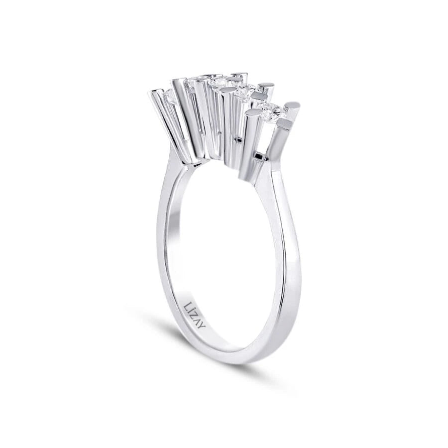 0.45 Carat Diamond Five-Stone Ring