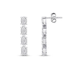 0.46 Carat Diamond Trend Earrings
